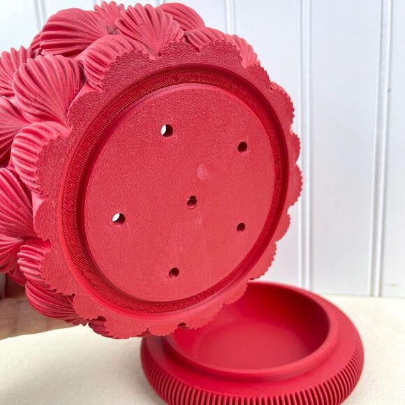 Bold Textured Planter, Ripple Planter Pot, Indoor Flower Pot, Modern Succulents - Picture 6 of 9